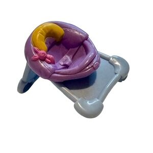Vintage Fisher Price Loving Family My First Dollhouse Baby Bouncer Seat